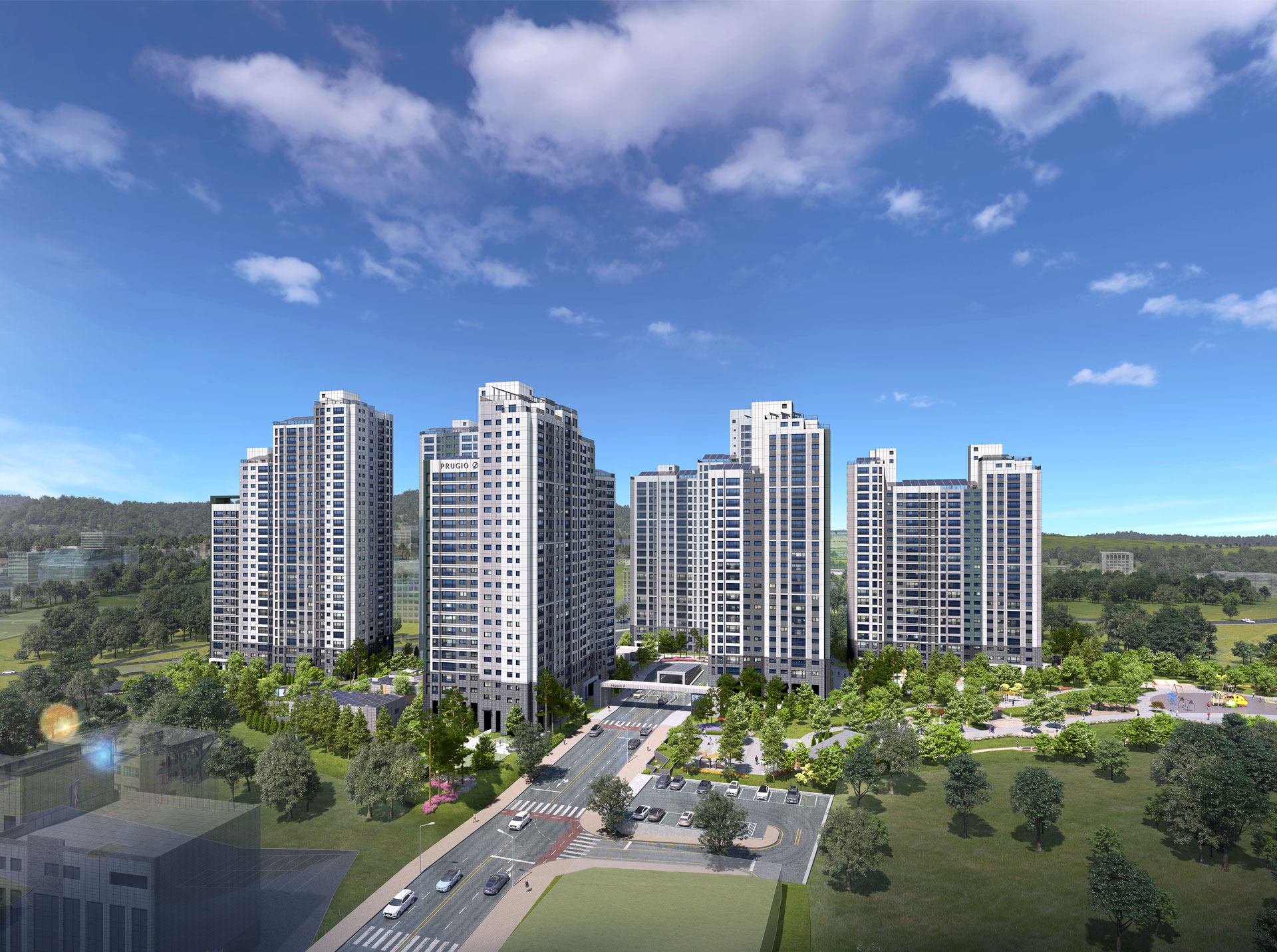 용인 양지 푸르지오 모델하우스